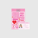 RIIZE - Removable Sticker + Random ID Card Set [2024 RIIZE Valentine's DAYZE MD]