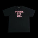 ROSÉ - NUMBER ONE GIRL Oversized T-Shirt (Black) [rosie APT Official MD]