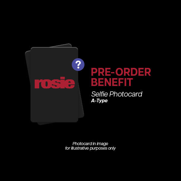 ROSÉ - rosie [1st Album - Retail Exclusive Ver.]