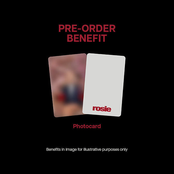 ROSÉ - Red rosie Color Phone Case [rosie APT Official MD]