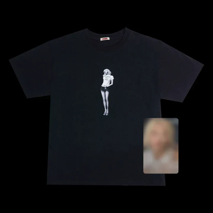 ROSÉ - rosie Oversized T-Shirt (Black) [rosie APT Official MD]