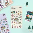 BT21 - IN THE FOREST Clear Sticker