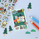 BT21 - IN THE FOREST Clear Sticker