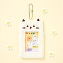Plush Photocard Case (White Cat)