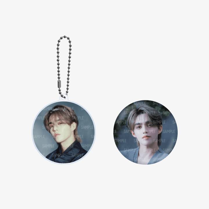 [PRE-ORDER] SEVENTEEN - Acyrlic Keyring Can Badge [4th JP Single Album 'Shohi Kigen' Official MD]