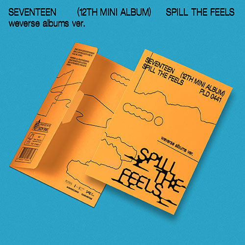 SEVENTEEN - SPILL THE FEELS [12th Mini Album - Weverse Ver.]
