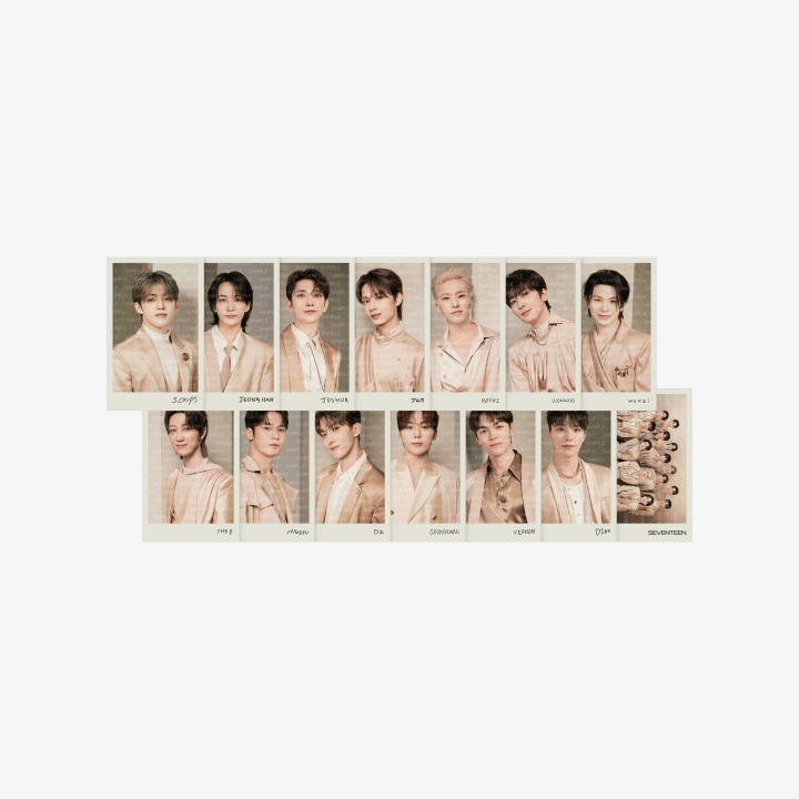 SEVENTEEN - Postcard Set ['RIGHT HERE' World Tour Official MD]