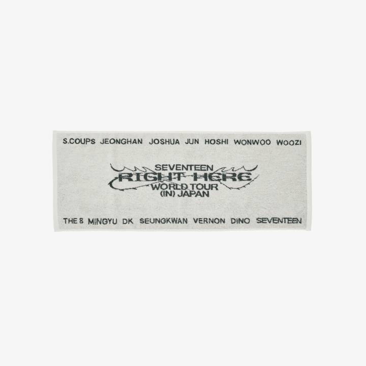 [PRE-ORDER] SEVENTEEN - Towel ['RIGHT HERE' World Tour in Japan Official MD]
