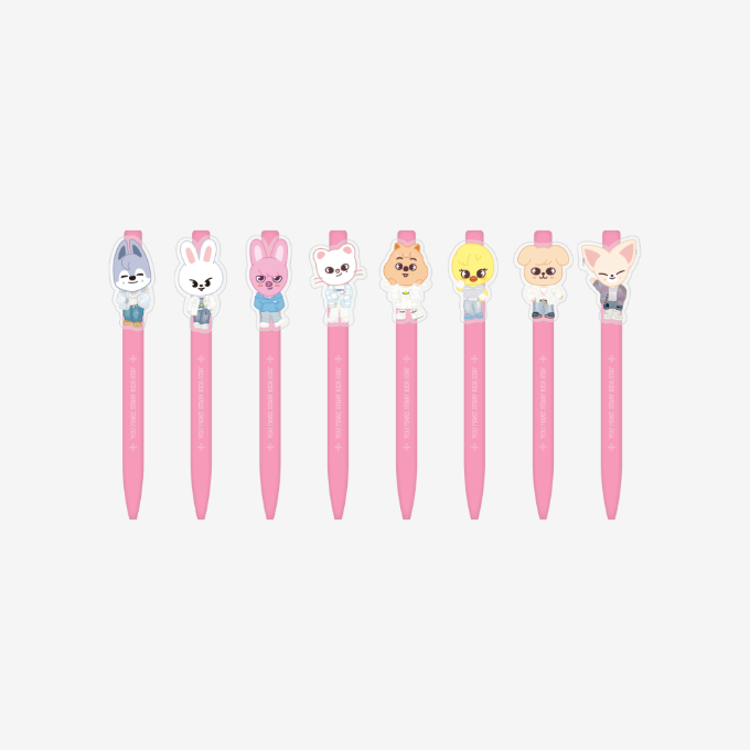 [PRE-ORDER] Stray Kids - SKZOO Character Gel Pen [5th Fanmeeting 'SKZ 5'CLOCK' Official MD]
