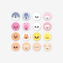 [PRE-ORDER] Stray Kids - SKZOO Secret Boucle Can Badge [5th Fanmeeting 'SKZ 5'CLOCK' Official MD]