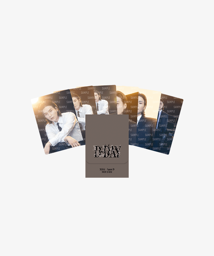 SUGA | Agust D - Mini Photo Card [TOUR 'D-DAY']