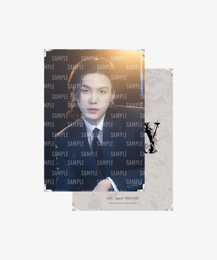 SUGA | Agust D - Premium Photo [TOUR 'D-DAY']