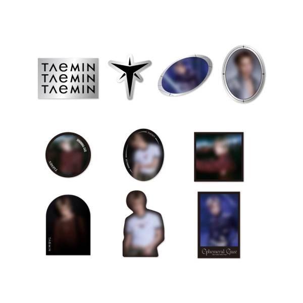 TAEMIN - Sticker Pack [2024 World Tour 'Ephemeral Gaze' Official MD]