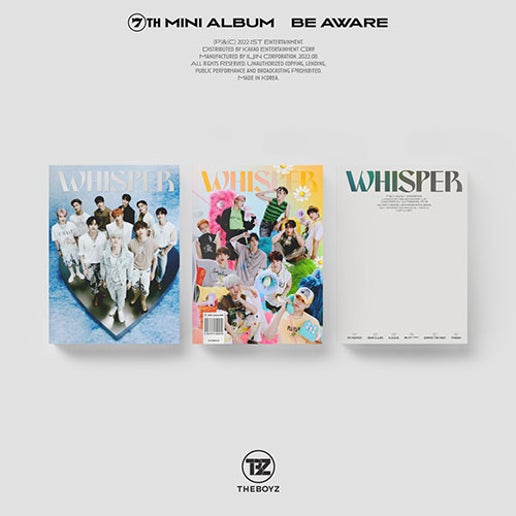 THE BOYZ - BE AWARE [7th Mini Album]