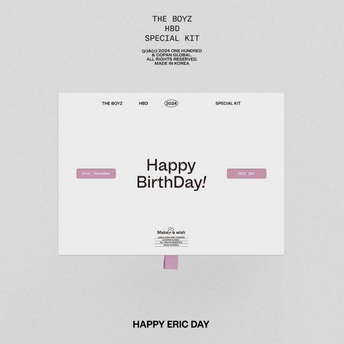 THE BOYZ - HBD ERIC Special Kit