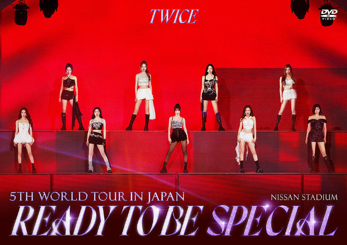 [PRE-ORDER] TWICE - 5th World Tour 'READY TO BE' in JAPAN SPECIAL [Regular Edition - DVD]