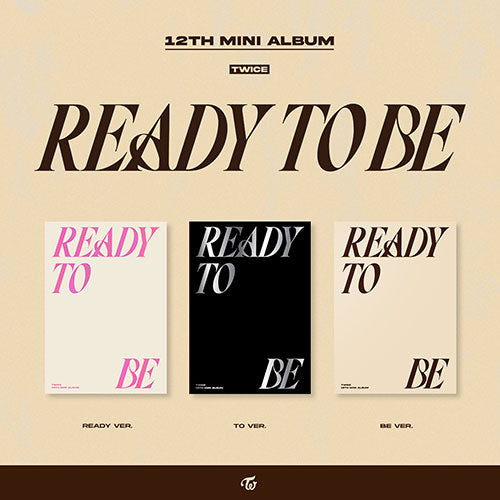 TWICE - Ready To Be [12th Mini Album]