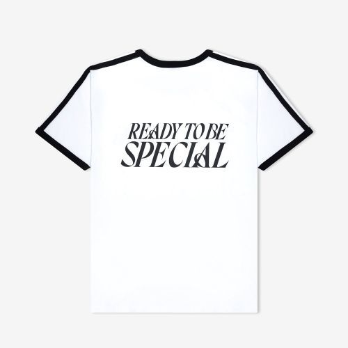 TWICE - White T-Shirt ['READY TO BE' SPECIAL Official MD]