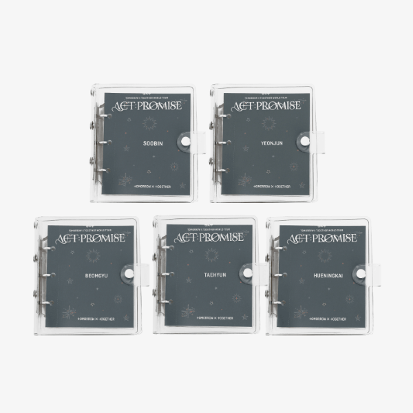 TXT - Mini Photocard Binder [WORLD TOUR 'ACT : PROMISE']