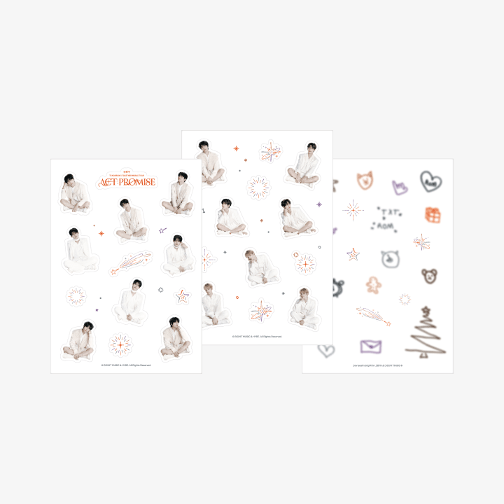 TXT - Sticker & Tattoo Sticker Set [WORLD TOUR 'ACT : PROMISE']