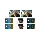 V - Card Cover Sticker [ARTSPACE: TYPE 1 Official MD]