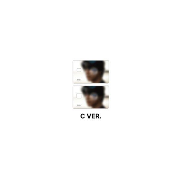 V - Card Cover Sticker [ARTSPACE: TYPE 1 Official MD]