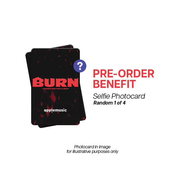 VANNER - BURN [3rd Mini Album]