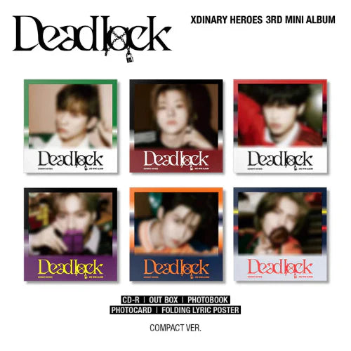 Xdinary Heroes - Deadlock [3rd Mini Album - COMPACT Ver.]