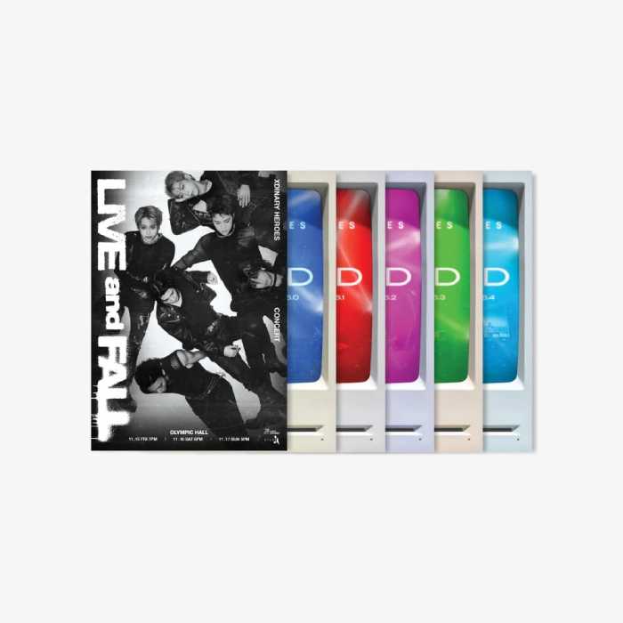 Xdinary Heroes - Poster Set ['LIVE and FALL' Concert Official MD]