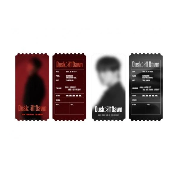 YOON SAN-HA - Special Ticket [2024 Fan Concert 'Dusk Till Dawn' Official MD]