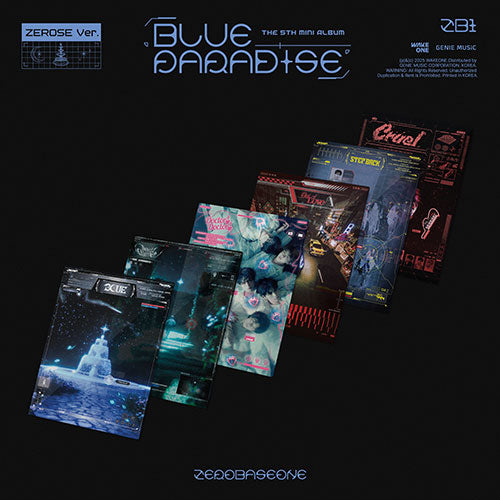 ZEROBASEONE - BLUE PARADISE [5th Mini Album - ZEROSE Ver.]
