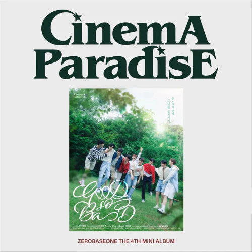 ZEROBASEONE - CINEMA PARADISE [4th Mini Album - ZEROSE Ver.]