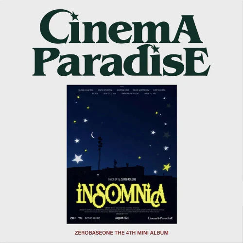 ZEROBASEONE - CINEMA PARADISE [4th Mini Album - ZEROSE Ver.]