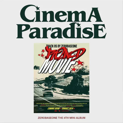 ZEROBASEONE - CINEMA PARADISE [4th Mini Album - ZEROSE Ver.]