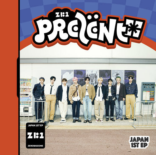 ZEROBASEONE - PREZENT [1st JP EP Album - Regular Edition]