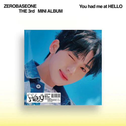 ZEROBASEONE - You had me at HELLO [3rd Mini Album - Digipack Ver.]
